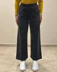FW25 TELERIA ZED PANTALONE NAMI NERO