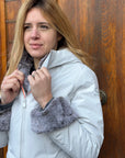 GIUBBOTTO ALYA FUR SNOW - SUNS