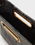 BORSA NOIR A MANO + TRACOLLA - BLU - NALI'