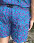 KQ BOXER MARE MOD. ESSENTIAL FANTASIA CASHMERE PETROLIO