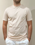 SUNS T-SHIRT PAOLO BASIC BEIGE