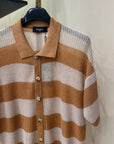 PRIVATI FIRENZE POLO CAMICIA - CORDA/COCCIO