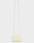 Clutch Sofia plisse' crema