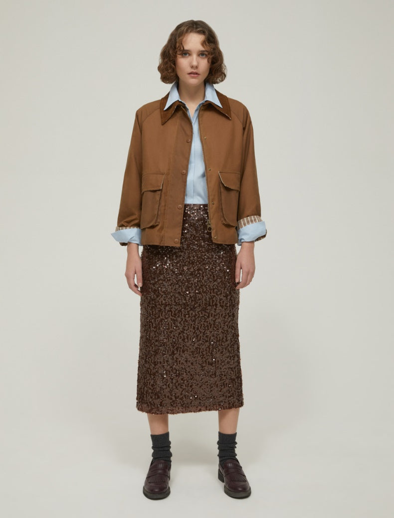 FW25 PENNYBLACK IMPERMEABILE SAFARI CAMMELLO - Marcello Fontana Shop