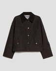 Giacca in cotone cerato - Marrone - PBBFATUO - PENNYBLACK