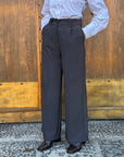 PANTALONE CON PINCES GRIGIO - COD. 95666 - SAIPH
