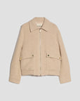 Giacca in panno con ricamo - Beige - PBBARCA - PENNYBLACK