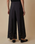 PENNYBLACK ATTORE PANTALONI IN TAFFETTA' RICAMATO - Marcello Fontana Shop