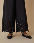 PENNYBLACK ATTORE PANTALONI IN TAFFETTA' RICAMATO - Marcello Fontana Shop