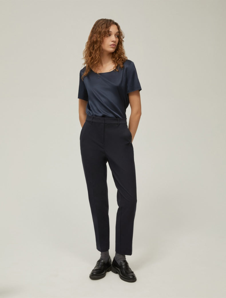 FW25 PENNYBLACK PENNYNY PANTALONE SLIM FIT BLU - Marcello Fontana Shop