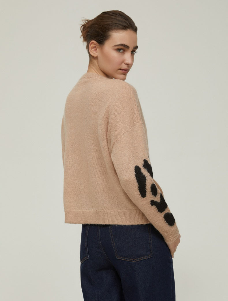 FW25 PENNYBLACK MAGLIA RABBIT MACULA - Marcello Fontana Shop
