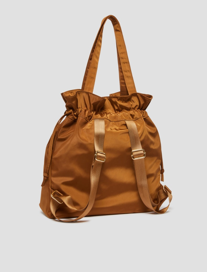 FW25 PENNYBLACK BORSA A ZAINO METELLO CUOIO - Marcello Fontana Shop