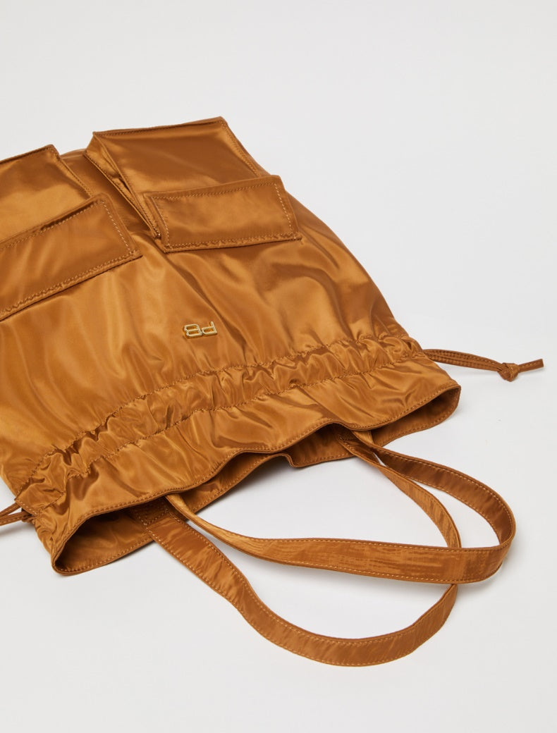 FW25 PENNYBLACK BORSA A ZAINO METELLO CUOIO - Marcello Fontana Shop