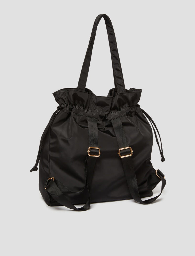 FW25 PENNYBLACK BORSA A ZAINO METELLO NERO - Marcello Fontana Shop