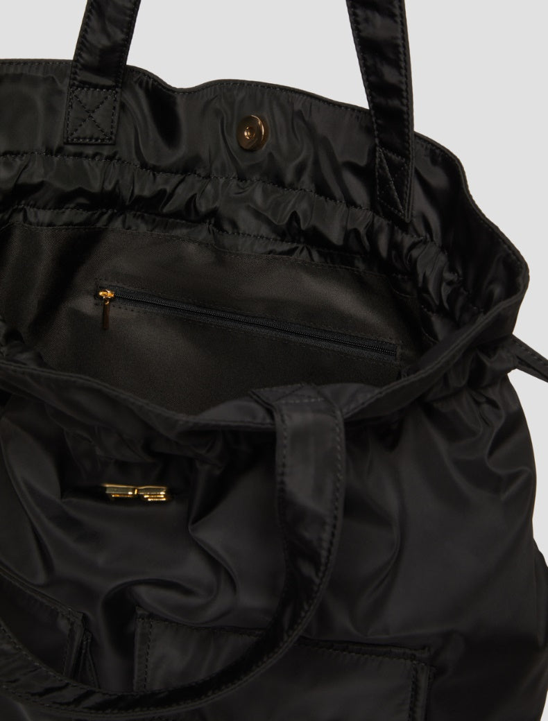 FW25 PENNYBLACK BORSA A ZAINO METELLO NERO - Marcello Fontana Shop