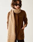 Stola a disegno jacquard - Beige - PBAOMBRINA - PENNYBLACK