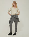 FW25 PENNYBLACK FANTASY FELPA VANIGLIA - Marcello Fontana Shop