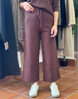 QUOTA 26 SET COORDINATO IN MAGLIA BURGUNDY - H2O