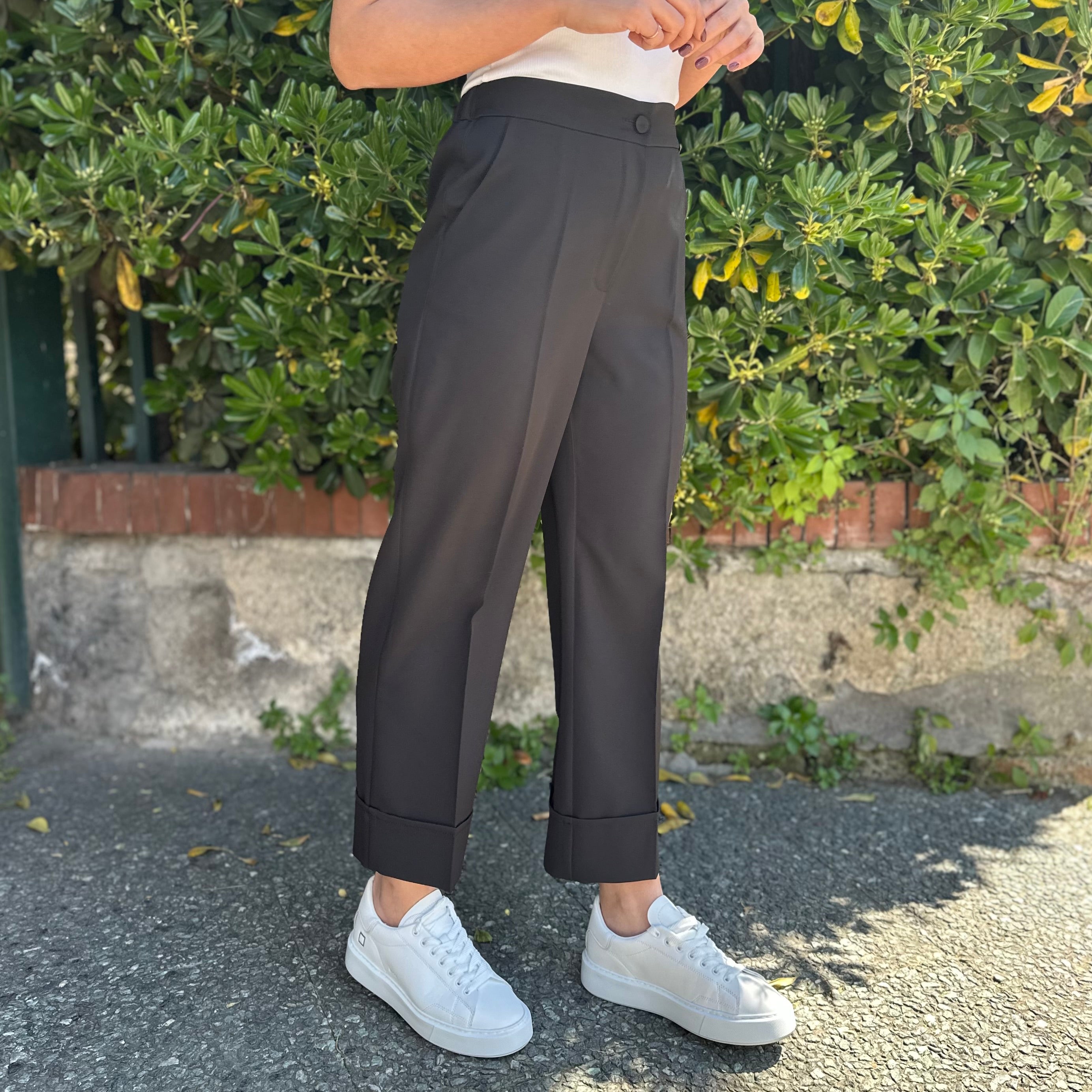 H2O PANTALONE PAIDA 26 NERO - Marcello Fontana Shop