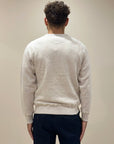 INTHEBOX FELPA GIROCOLLO MR BOX PARIS - BEIGE MELANGE - Marcello Fontana Shop