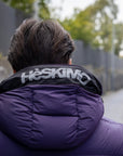 HESKIMO piumino air-short bistretch real down - Viola - Marcello Fontana Shop