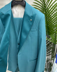 ABITO MANUEL RITZ SMOKING TRE PEZZI REVER A LANCIA - Marcello Fontana Shop