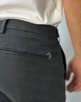 Entre Amis Pantalone tk america Capri - Graphite - Marcello Fontana Shop