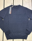 Privati Firenze Girocollo in lana rasata - Nero - Marcello Fontana Shop