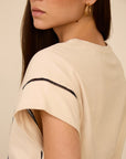 MEISIE T-SHIRT IN COTONE LA DOLCE VITA - COD.M99T03IVY