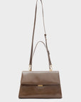 BORSA CAROLINE A SPALLA - MARRONE - NALI'