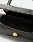 BORSA PHOEBE A MANO RIGIDA NERO - NALI' - Marcello Fontana Shop
