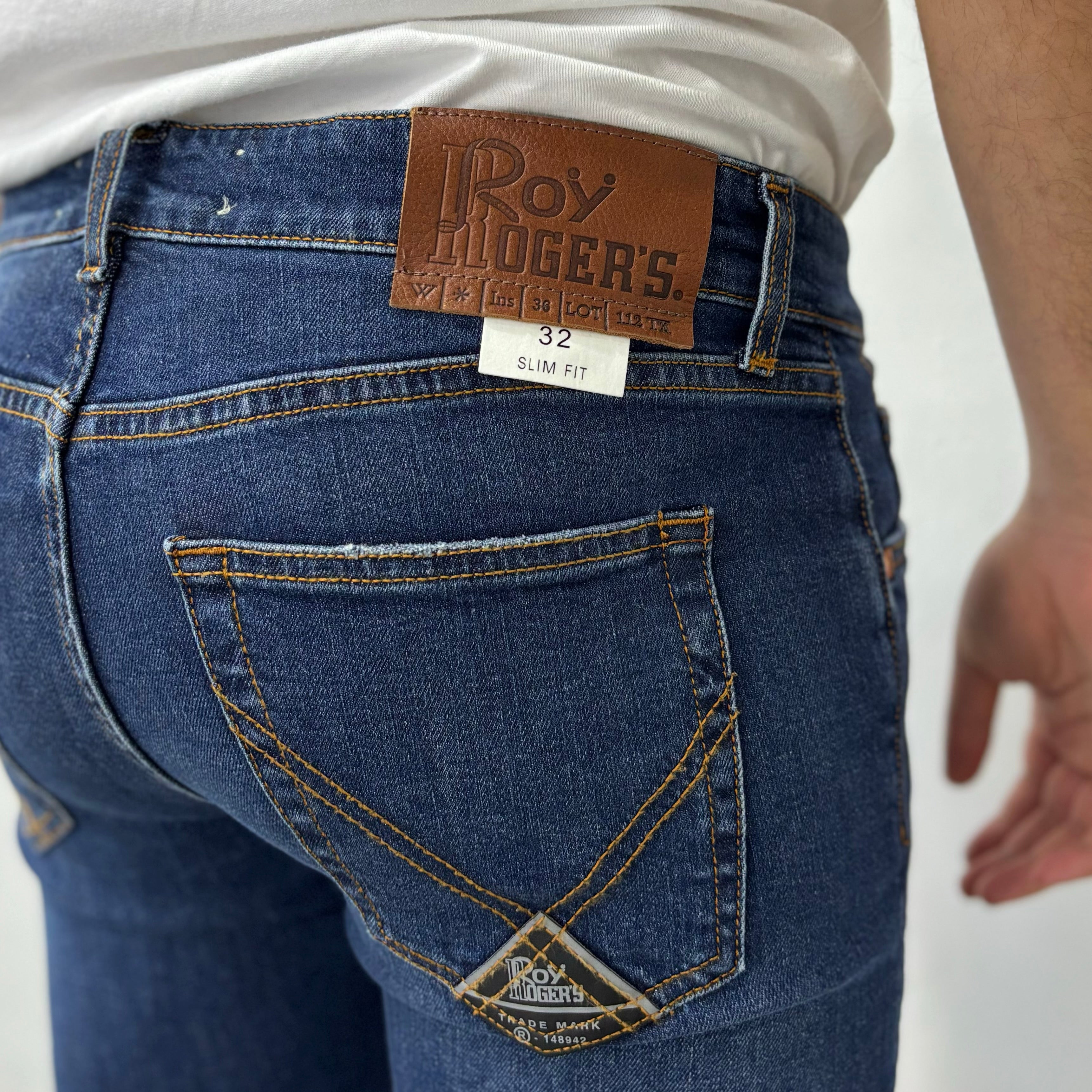 ROY ROGER'S FW25 JEANS 517 WASH 52 - Marcello Fontana Shop