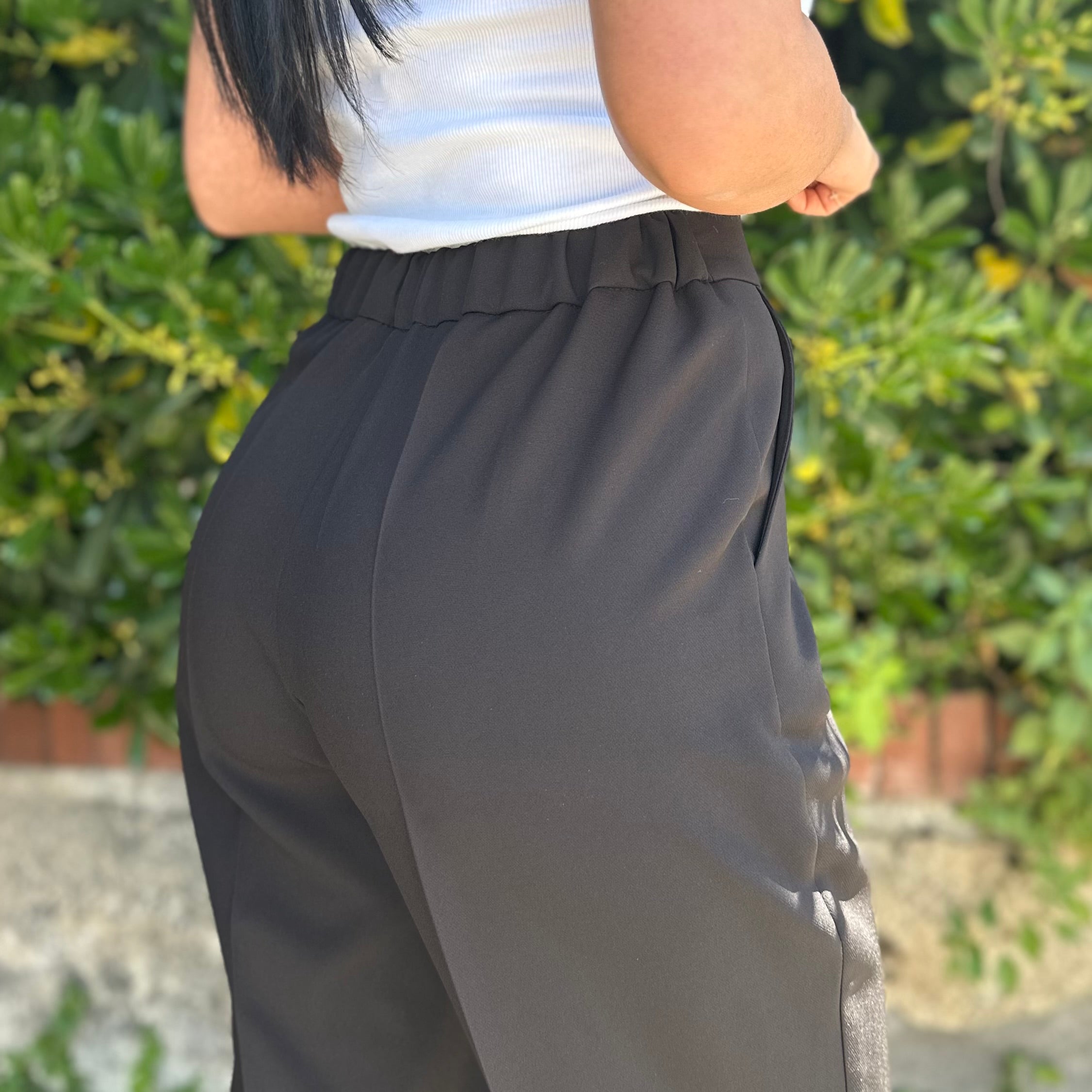H2O PANTALONE PAIDA 26 NERO - Marcello Fontana Shop