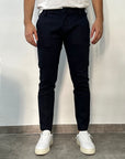 Entre Amis Pantalone tk america Capri - Night Blu - Marcello Fontana Shop