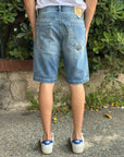 ROY ROGER'S BERMUDA CULT DENIM SANTORINI