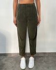 ROY ROGER'S PANTALONE MAEMI ARMY GREEN - Marcello Fontana Shop