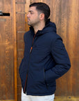 Giubbotto AURELIO Velour - Dark blue - SUNS
