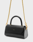 BORSA PHOEBE A MANO RIGIDA NERO - NALI' - Marcello Fontana Shop