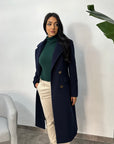 RELISH FW25 CAPPOTTO LILY BLU - Marcello Fontana Shop