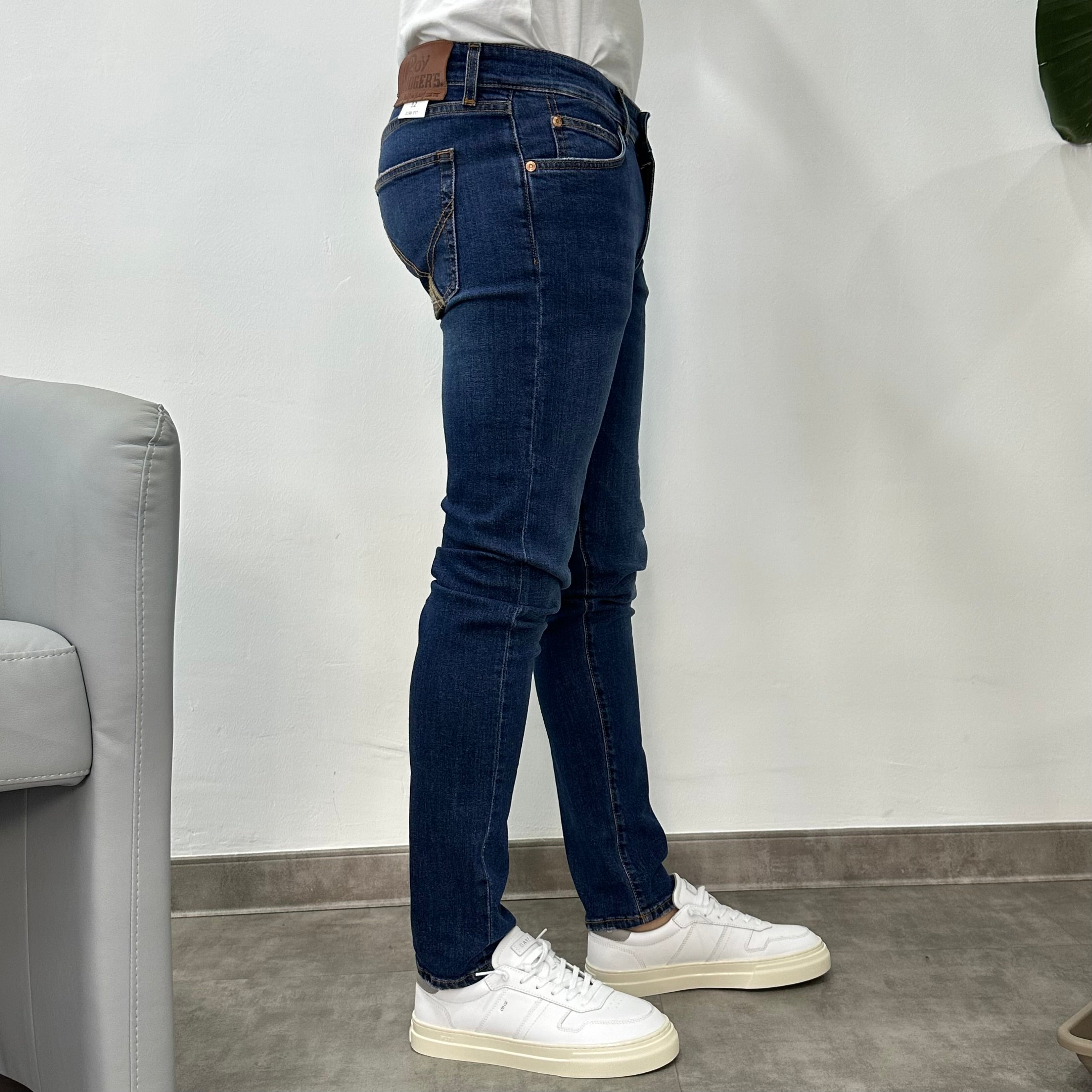 ROY ROGER'S FW25 JEANS 517 WASH 52 - Marcello Fontana Shop