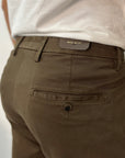 Bro ship Pantalone tk america con pence capri - Cacao - Marcello Fontana Shop