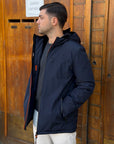 Giubbotto AURELIO Long Velour - Dark blue - SUNS