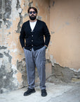 LabelRoute Pantalone kay fresco lana con tasconi - Grigio - Marcello Fontana Shop