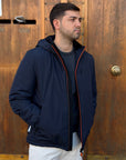 Giubbotto AURELIO Velour - Dark blue - SUNS