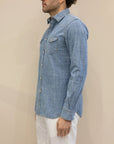 Camicia in denim heritage mod. texana