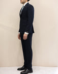 Manuel Ritz Abito monopetto Navy - A3328