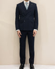 Manuel Ritz Abito Doppiopetto A3378 Navy
