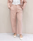 Pantalone denim Rosa