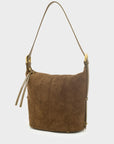 BORSA LANA BUCKET A SPALLA - TORTORA - NALI'