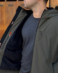 Giubbotto AURELIO Velour - Military - SUNS